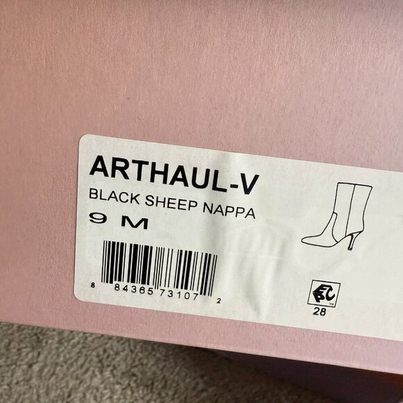 Lisa Vicky Arthaul-V Boots Womens Size 9 Nappa Leather Pointed Toe Quiet luxury - Picture 11 of 11